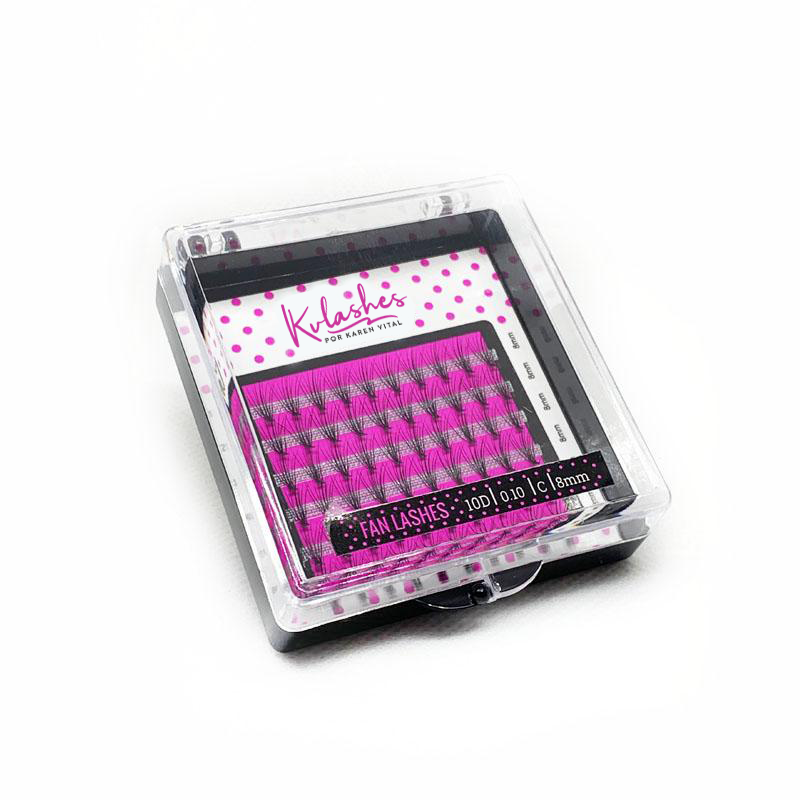 Fan Lashes 10D 0.10 8 mm